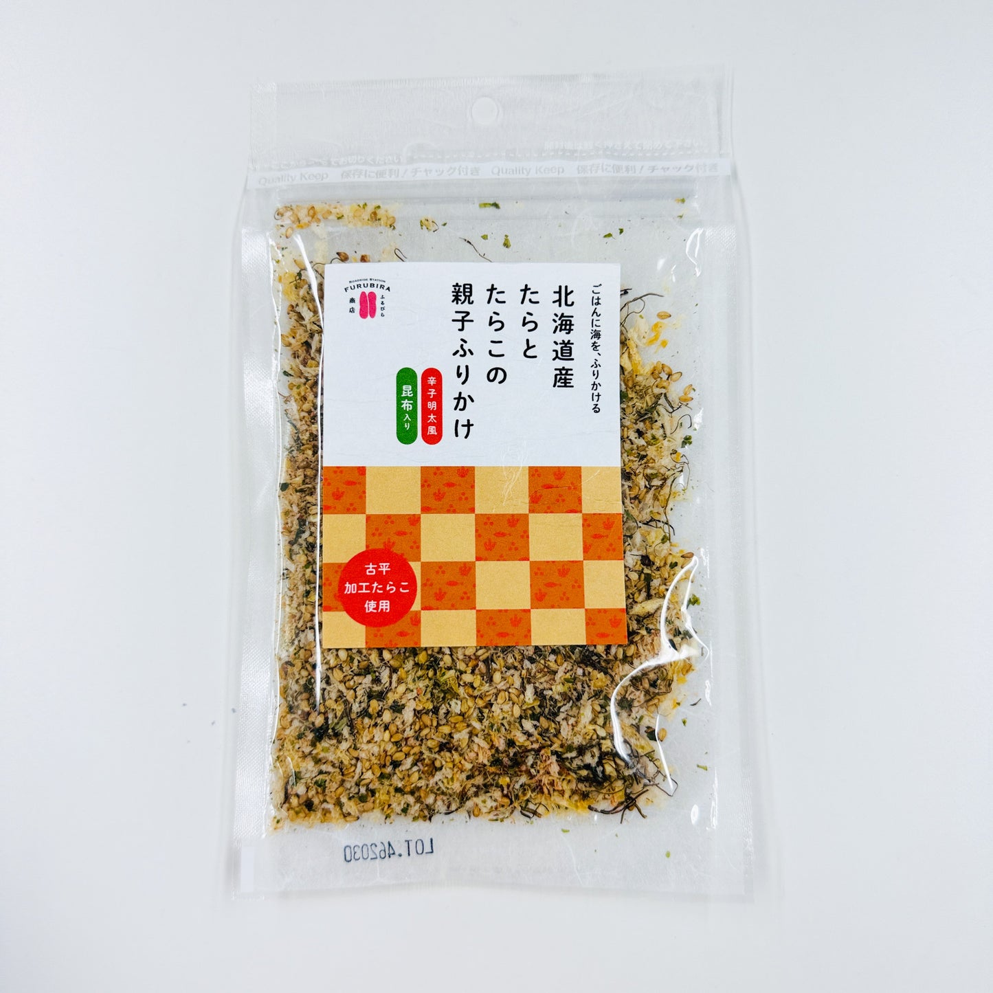 たらとたらこの親子ふりかけ 辛子明太子風 昆布入り 28g
